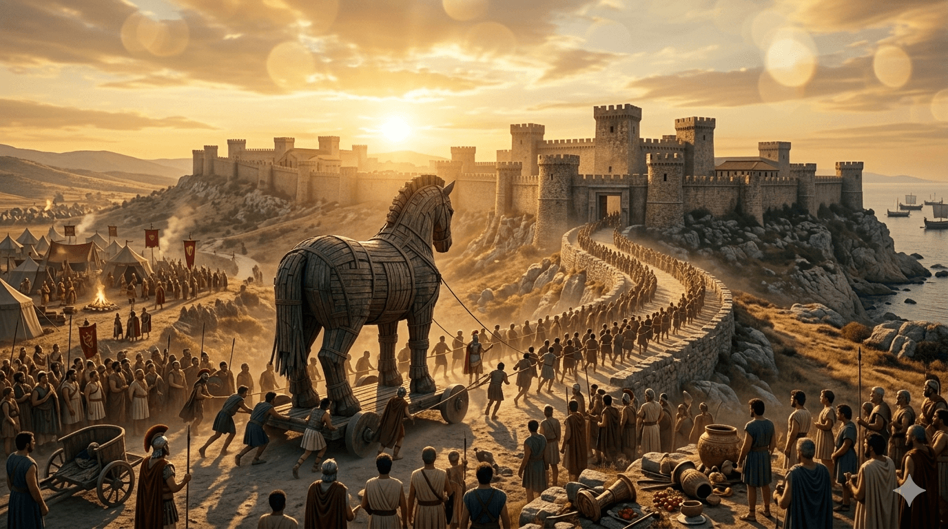 The Trojan Horse approach — infiltrate and destroy from within
